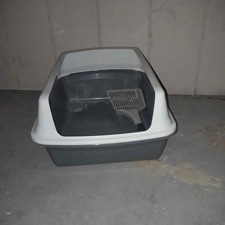 Photo of free kitty litter box with scoop (Lake havasu city) #1