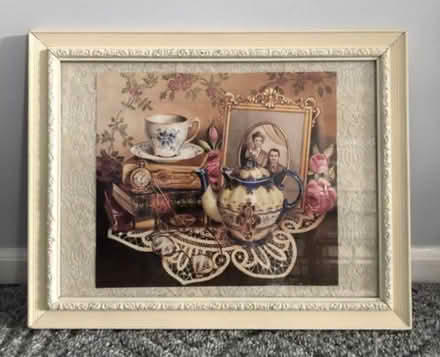 Photo of free Beige wood-framed picture (Woodbridge) #1