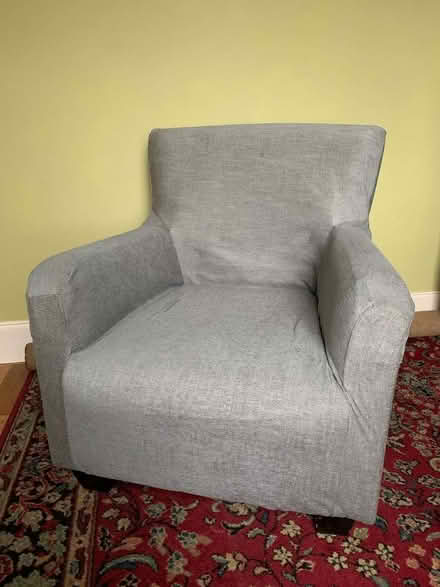 Photo of free Armchair & foot stool (AB12) #1