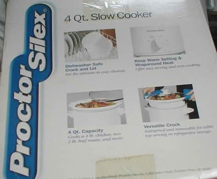 Photo of free ProctorSilex Slow Cooker NEW (Hell's Kitchen) #3