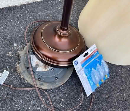 Photo of free Floor Lamp with broken base (Troy, VA) #2