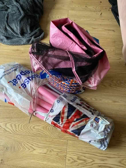 Photo of free Poles and netting for a 6 foot trampoline (Castlethorpe DN20) #1