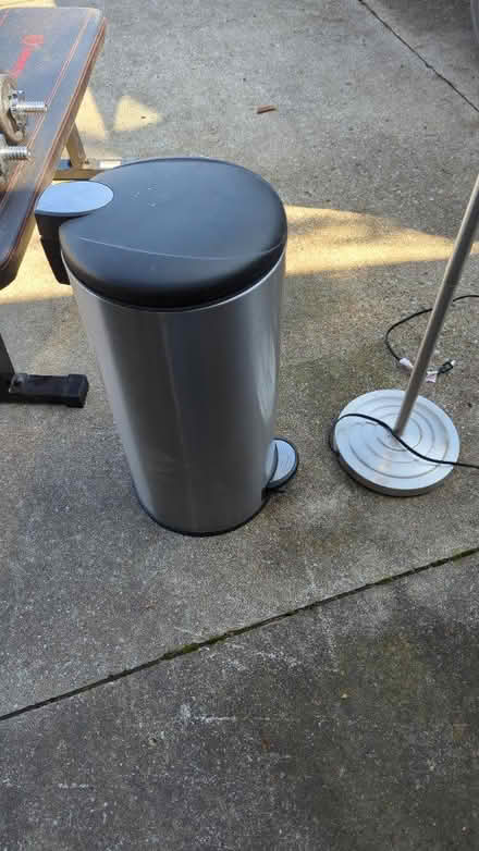 Photo of free Lamp, bin, bench and weights (41st and 193rd) #2