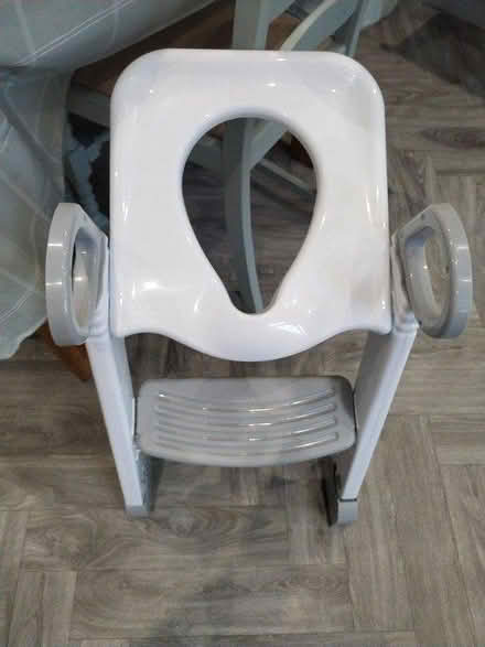 Photo of free Childs toilet seat and steps (Langney) #1