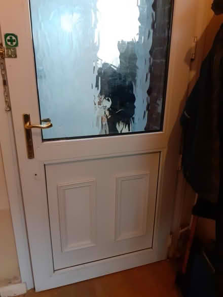 Photo of free Front door PVC with Frame (Brinsley NG16) #3