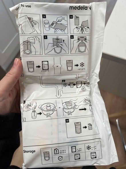 Photo of free breast milk storage bags (Royston SG8) #1