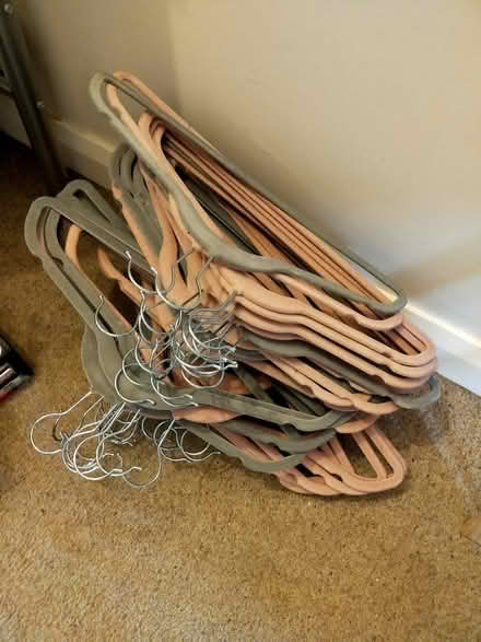 Photo of free Approx. 40x Adult Coat hangers (DL12) #1