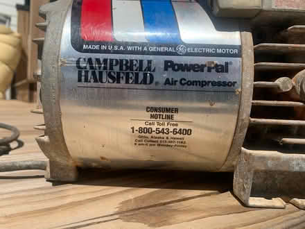 Photo of free Air Compressor (Off Brockton Rd in Jefferson) #1