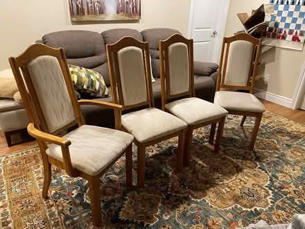 Photo of free Four chairs, good condition (South Cambridge) #1