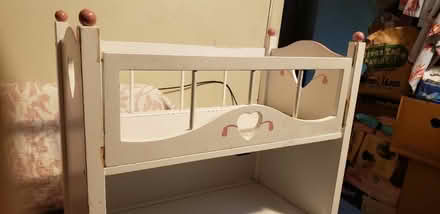Photo of free Toy wooden crib (Los Angeles, CA 90023) #1