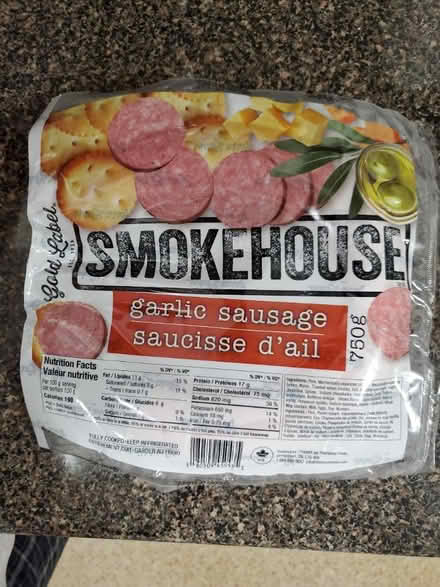 Photo of free Garlic Sausage (opened) (South West Scarborough) #1