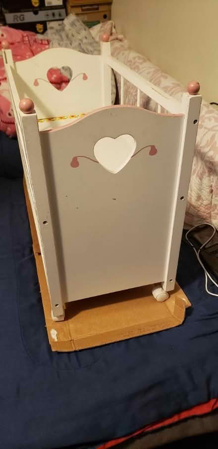 Photo of free Toy wooden crib (Los Angeles, CA 90023) #3