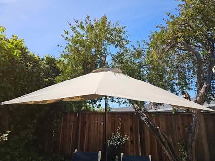 Photo of free Rectangle Outdoor Umbrella (Mt Eden, Hayward) #3