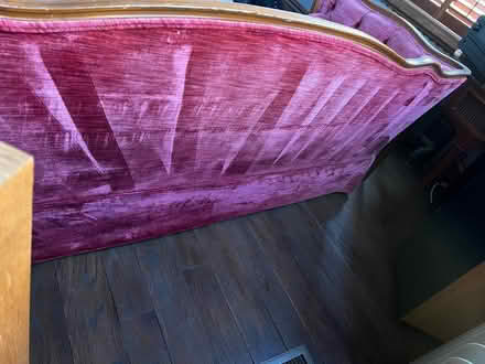 Photo of free Red Queen Anne Victorian couch (Mid Cambridge) #3