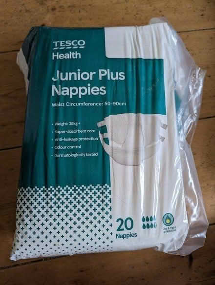 Photo of free Junior Plus Nappies (RH12) #1