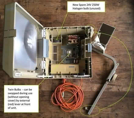 Photo of free Overhead A4 Slide projector (Long Wittenham OX14) #2