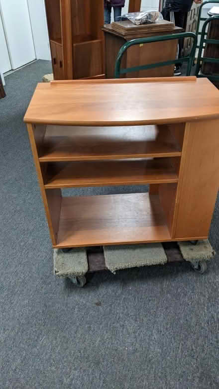 Photo of free Rolling Small Media Cabinet (South Corte Madera Storage) #2