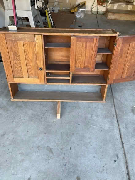 Photo of free Antique wall cabinet (Mineral and Santa Fe.) #1