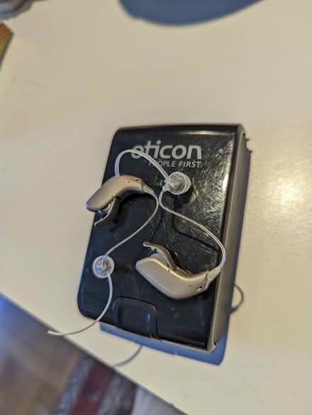 Photo of free Pair of Oticon hearing aides (Broadway and 108th Street) #1