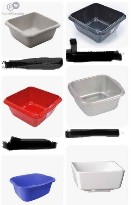 Photo of SQUARE washing bowls (SG12) #1