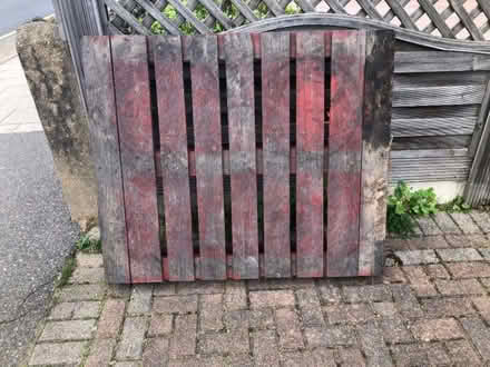 Photo of free Wooden pallet (Gidea Park RM2) #1