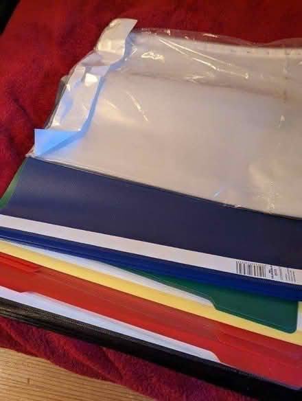 Photo of free Colorful folders and inserts (CO2, Hythe) #1
