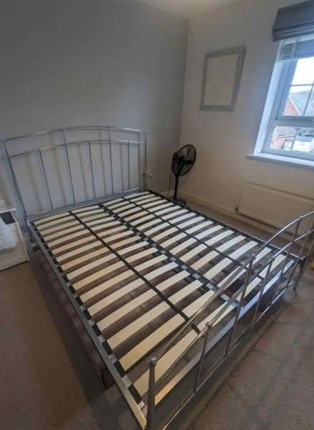 Photo of free King size Bed frame (East Leake LE12) #1