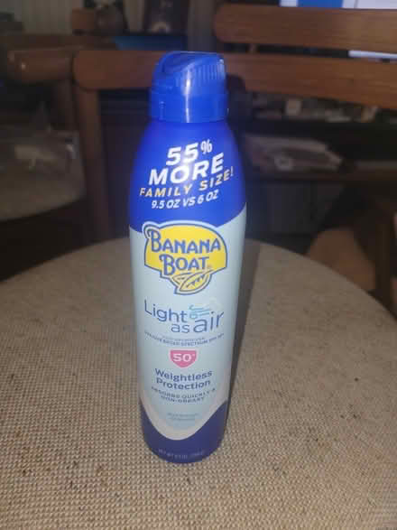 Photo of free SPF50 Spray On Sunblock (Barron Park area of Palo Alto.) #1