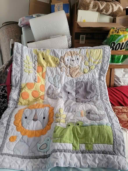 Photo of free Infant/Baby crib sheet and quilt (Texarkana, TX)