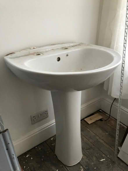 Photo of free Bathroom pedestal sink (Old Basford NG7) #2