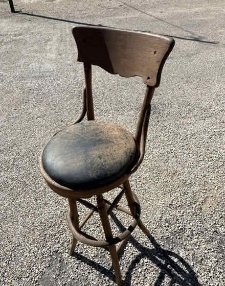 Photo of free Antique barstool (Castroville) #1
