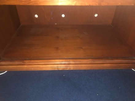 Photo of free Stained wood cabinet (Fairfax) #2