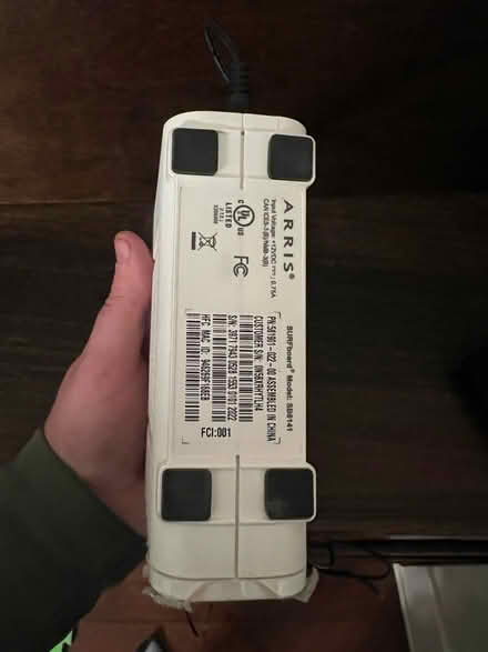 Photo of free ARRIS SURFboard SB6141 Cable Modem (95112) #2