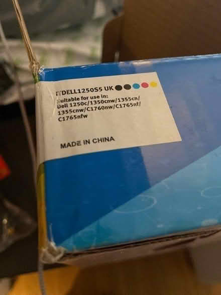 Photo of free Dell printer toner cartridg magenta (Shakspeare Walk, N16) #1