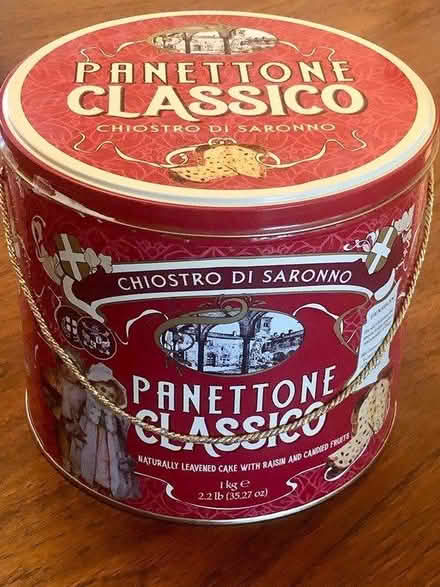 Photo of free Empty Panettone Tin (RG6 Earley) #1