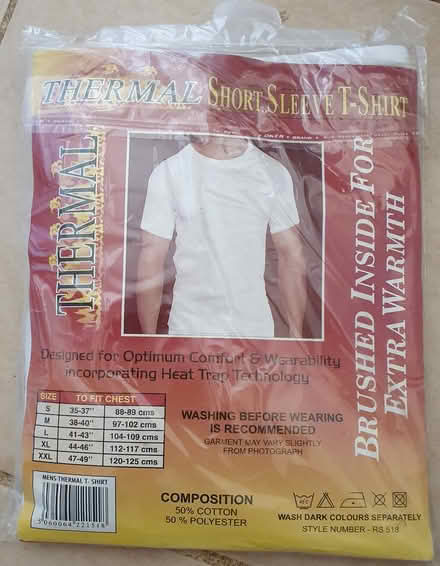 Photo of free New in pkt thermal T shirt (Heacham PE31) #1