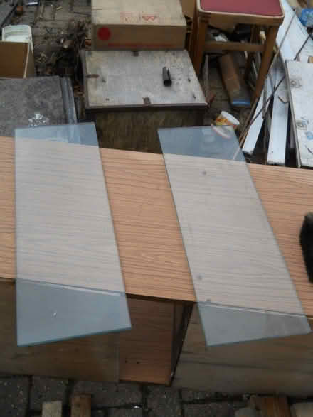 Photo of free Two glass shelves (Bedlington NE22) #1