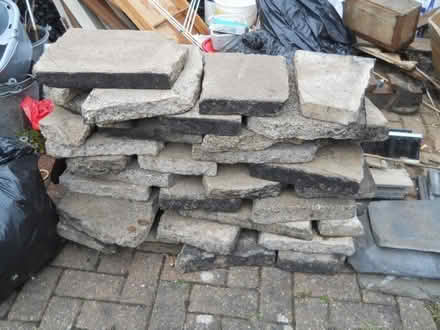 Photo of free Pile of broken paving slabs (Bedlington NE22) #1