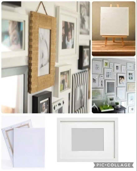 Photo of Art stuff, canvas, frames, wire etc (CB3) #3