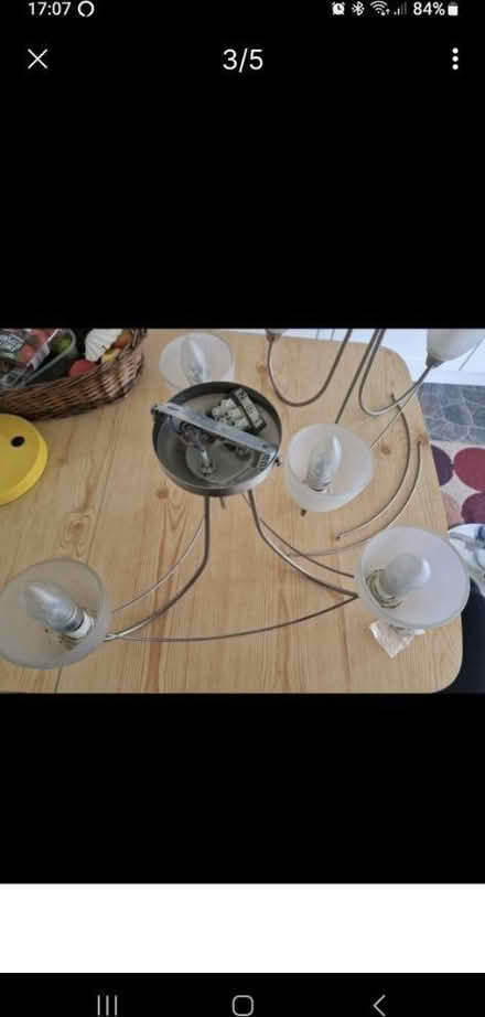 Photo of free Pair of ceiling lights with bulbs (Wymondham) #2