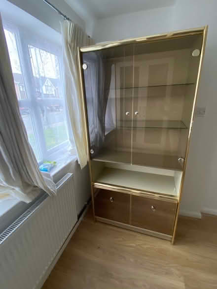 Photo of free Glass cabinet (LU6) #3