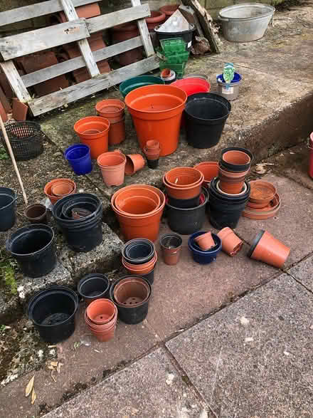 Photo of free Plant pots- various sizes (Chelston,Torquay) #2