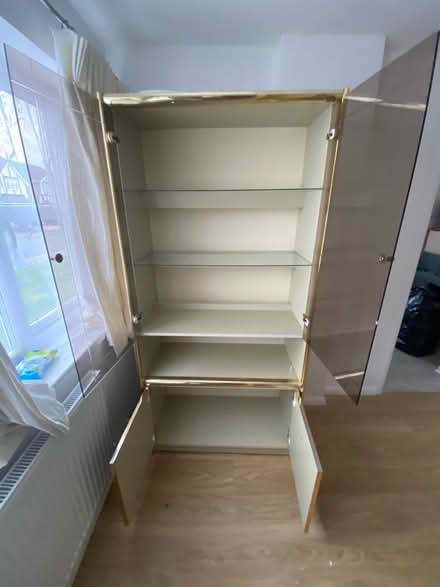 Photo of free Glass cabinet (LU6) #1