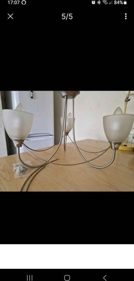Photo of free Pair of ceiling lights with bulbs (Wymondham) #1