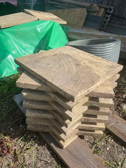 Photo of free 15 used paving slabs (Moulsham CM2) #3