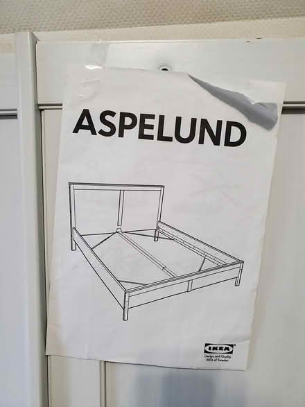 Photo of free IKEA Aspelund Double Bed frame (HD6) #2