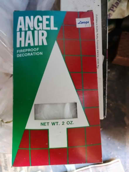 Photo of free Angel hair to decorate a Xmas tree (Maywood Park Santa Clara) #1