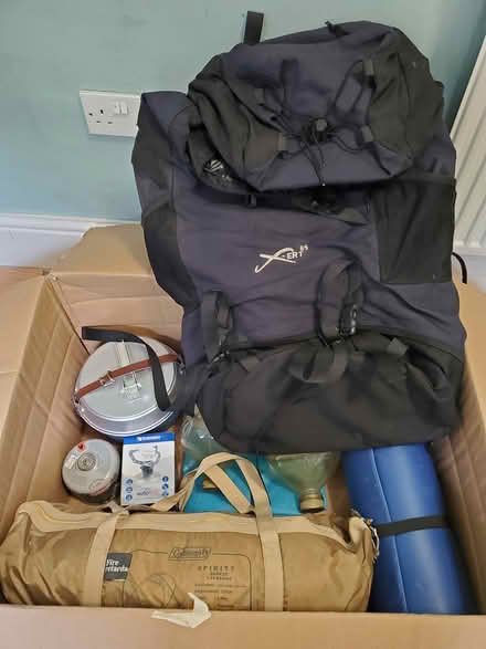 Photo of free Camping gear and 3-person Tent (HD6) #1