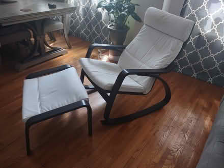 Photo of free Ikea rocking chair w/ottoman (Brooklyn, Ditmas Park) #1