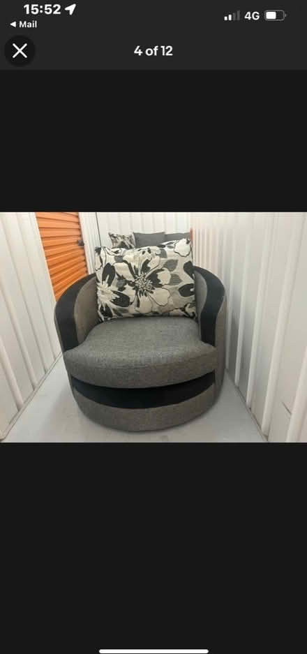 Photo of free Large Sofa and chair (HX3) #3